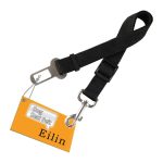 Eilin Pet Car Seat Belt Harness Push Button Safety Leash Small Large Dogs