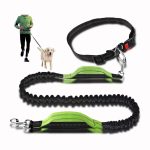 Eilin Heavy Duty Large Pet Dog Leash Handle Strong Reflective Rope Elastic Bungee