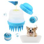 Eilin Pet Dog Cat Bath Brush Cleaning Shampoo Shower Soft Silicone Supplies