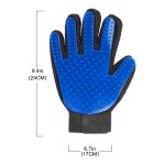 Eilin Pet Dog Cat Grooming Gloves Mitt Shower Bath Massage - Image 2