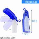 Eilin Pet Cat Dog Drinking Bottle Cup Outdoor Travel Walking Dispenser Foldable - Image 2