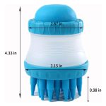Eilin Pet Dog Cat Bath Brush Cleaning Shampoo Shower Soft Silicone Supplies - Image 4