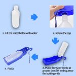 Eilin Pet Cat Dog Drinking Bottle Cup Outdoor Travel Walking Dispenser Foldable - Image 3