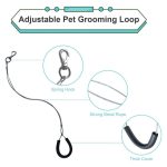 Eilin Pet Dog Grooming Restraint Loop Snap Wire Leash Cable Tabletops Adjustable - Image 3