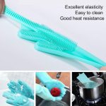 Eilin Pet Grooming Gloves Dog Cat Bathing Shampoo Density Teeth Massage Heat Resistant - Image 3