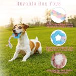 Eilin Puppy Teething Rope Chewer Knots Ring Toys Small Pets Dag Cat Newborn - Image 4