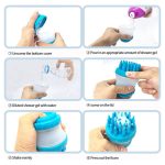 Eilin Pet Dog Cat Bath Brush Cleaning Shampoo Shower Soft Silicone Supplies - Image 6
