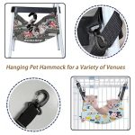 Eilin Cat Hammock Bed Cage Window Hanging Swing Straps Waterproof Pet Kitten Ferret Puppy - Image 4