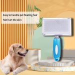 Eilin Pet Cat Dog Brush Comb Wire Needle Shedding Grooming Remove Loose Hair - Image 4