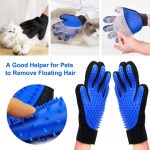 Eilin Pet Dog Cat Grooming Gloves Mitt Shower Bath Massage - Image 5