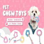 Eilin Puppy Teething Rope Chewer Knots Ring Toys Small Pets Dag Cat Newborn - Image 5