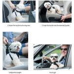 Eilin Pet Car Seat Belt Harness Push Button Safety Leash Small Large Dogs - Image 5