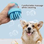 Eilin Pet Dog Cat Bath Brush Cleaning Shampoo Shower Soft Silicone Supplies - Image 2