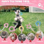 Eilin Puppy Teething Rope Chewer Knots Ring Toys Small Pets Dag Cat Newborn - Image 7