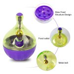 Eilin Cat Pet Feeder Tumbler Leaking Ball Pet Toys Slow Treat Food Dispensing Dispenser - Image 3