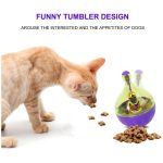 Eilin Cat Pet Feeder Tumbler Leaking Ball Pet Toys Slow Treat Food Dispensing Dispenser - Image 4
