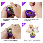 Eilin Cat Pet Feeder Tumbler Leaking Ball Pet Toys Slow Treat Food Dispensing Dispenser - Image 6