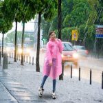 Eilin Disposable Emergency Ponchos Waterproof Plastic Raincoat Suitable Hood 10PCS - Image 5