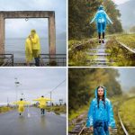 Eilin Disposable Emergency Ponchos Waterproof Plastic Raincoat Suitable Hood 10PCS - Image 6