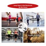 Eilin 2pcs Jumping Ropes Skipping Rapid Cable Adjustable Speed Handles Sport Fitness Exercise Training Gym - Image 5