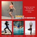 Eilin 2pcs Jumping Ropes Skipping Rapid Cable Adjustable Speed Handles Sport Fitness Exercise Training Gym - Image 8