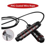 Eilin 2pcs Jumping Ropes Skipping Rapid Cable Adjustable Speed Handles Sport Fitness Exercise Training Gym - Image 6