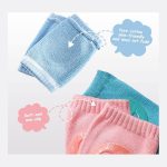 Eilin 5 Pairs Baby Crawling Anti-Slip Knee Pads Toddlers Knee-Pads Cute Smiley Boys Girls Protectors Socks Knee Pads Gift For Infant - Image 7