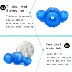 Eilin Dog IQ Training Balls Food Distribution Toys Dog Treat Toy Balls Chew Clean Teeth Toys Interactive Increase IQ Cat Dog Pets Toys - Image 4