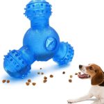 Eilin Dog IQ Training Balls Food Distribution Toys Dog Treat Toy Balls Chew Clean Teeth Toys Interactive Increase IQ Cat Dog Pets Toys