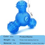 Eilin Dog IQ Training Balls Food Distribution Toys Dog Treat Toy Balls Chew Clean Teeth Toys Interactive Increase IQ Cat Dog Pets Toys - Image 2