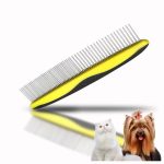 Eilin Pet Grooming Hair Comb Dog Cat Steel Teeth Tool Detangling Removing Loose Undercoat - Image 4