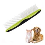 Eilin Pet Grooming Hair Comb Dog Cat Steel Teeth Tool Detangling Removing Loose Undercoat