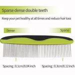 Eilin Pet Grooming Hair Comb Dog Cat Steel Teeth Tool Detangling Removing Loose Undercoat - Image 2