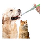 Eilin Pet Medicine Feeder Syringe Cat Dog Medicine Feeding Tool Pill Dispenser Suit with Soft Tips Reusable Pet Pill Tablet Versus Control Rods - Image 6