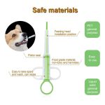 Eilin Pet Medicine Feeder Syringe Cat Dog Medicine Feeding Tool Pill Dispenser Suit with Soft Tips Reusable Pet Pill Tablet Versus Control Rods - Image 4
