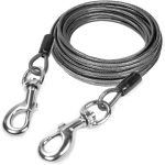 Eilin Tie Out Cable Samll Large Dog Steel Resh Tieout Chew Proof Lead Run Yard Camping Outdoors - Image 7